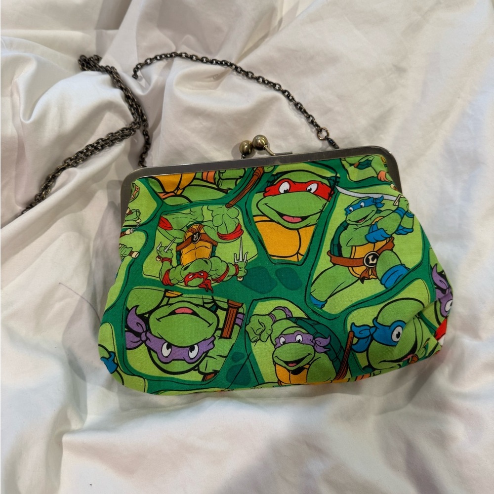 Green Cartoon Character Women's Bag